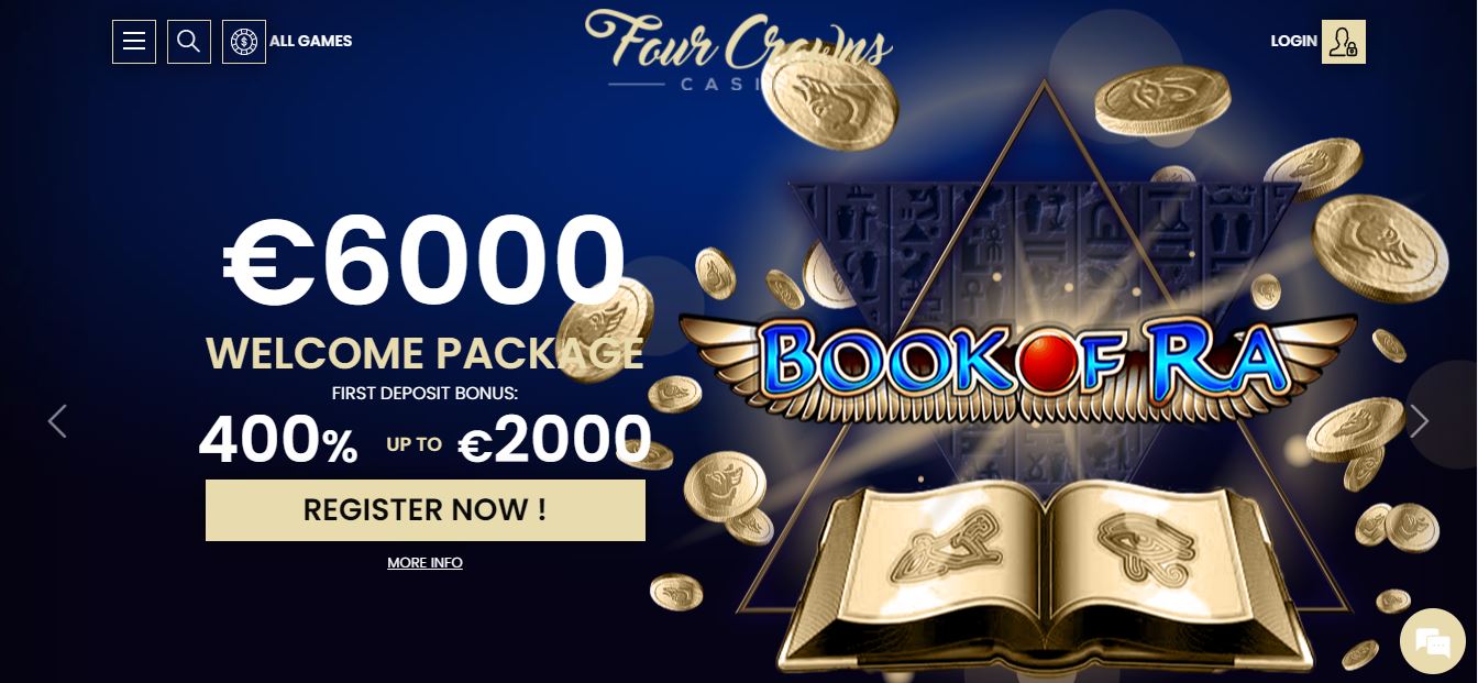 4Crowns Casino Review 2022 | €6,000 Welcome Bonus | CompareCasino